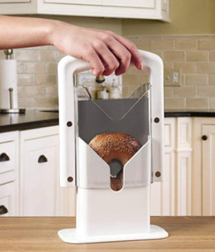 Bagel and Bread Slicer Guillotine Tool for Your Kitchen