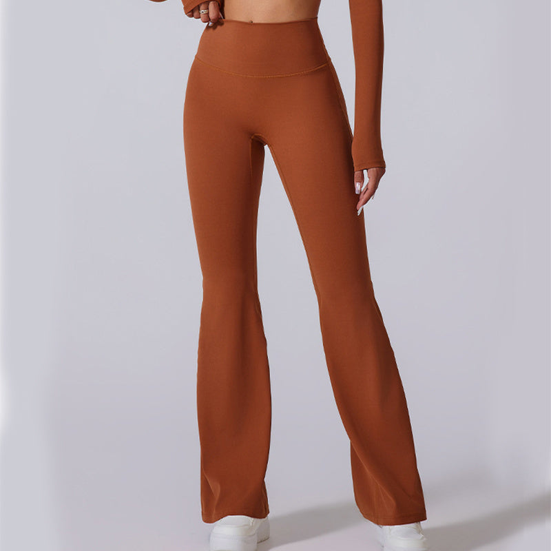 Women's Flared High Waist Yoga Sportswear