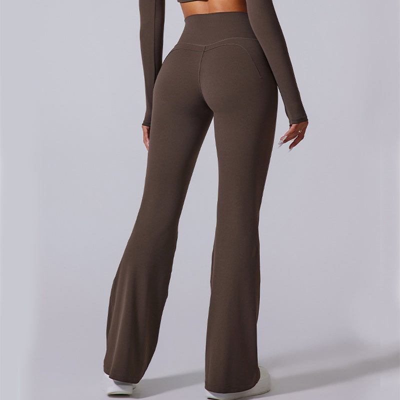 Women's Flared High Waist Yoga Sportswear