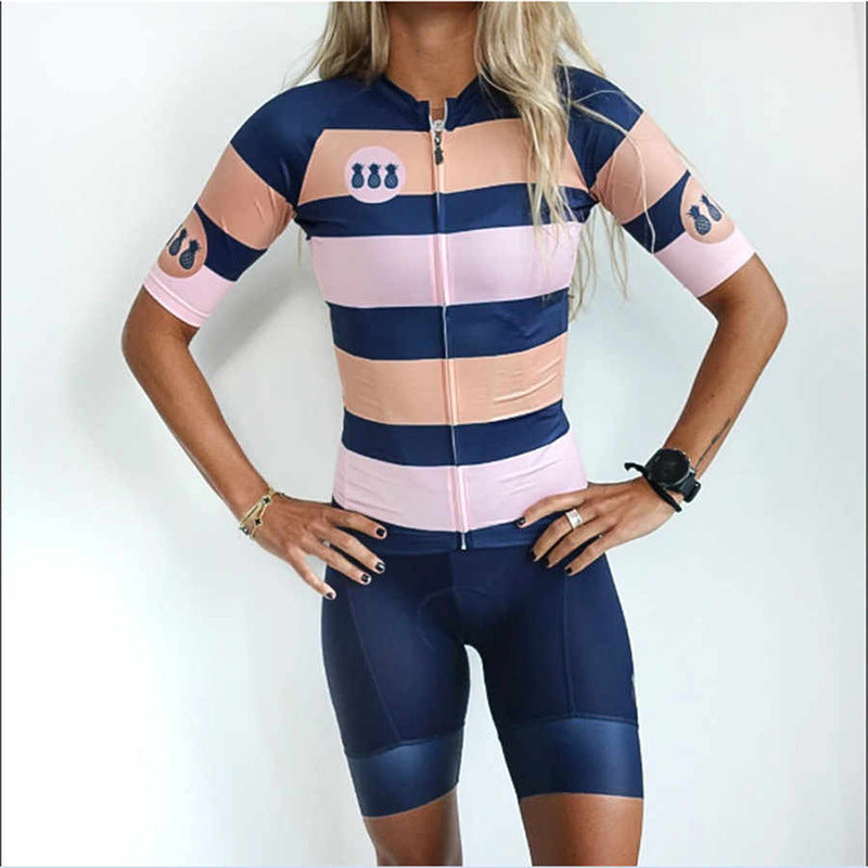 Summer Women's Short-sleeved Cycling Suits