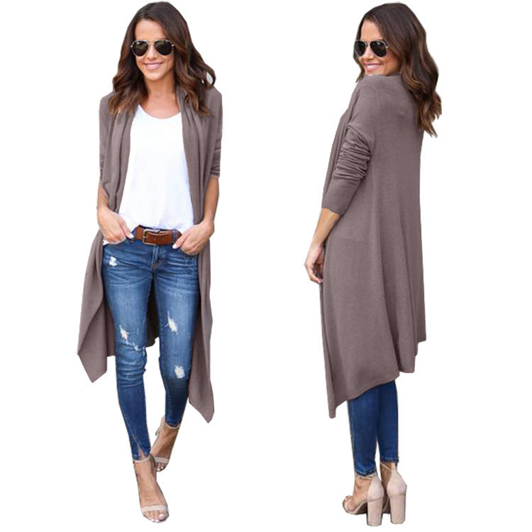 Cardigan Long Sleeve Loose Oversized Jacket Women's Top