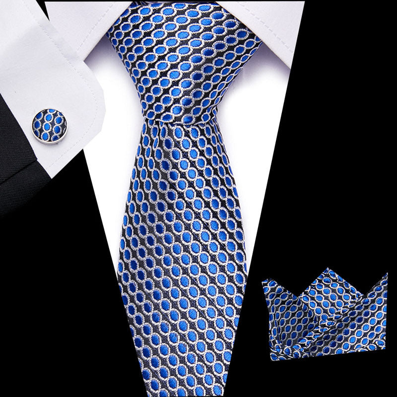 Men's Formal Business Tie and Pocket Square