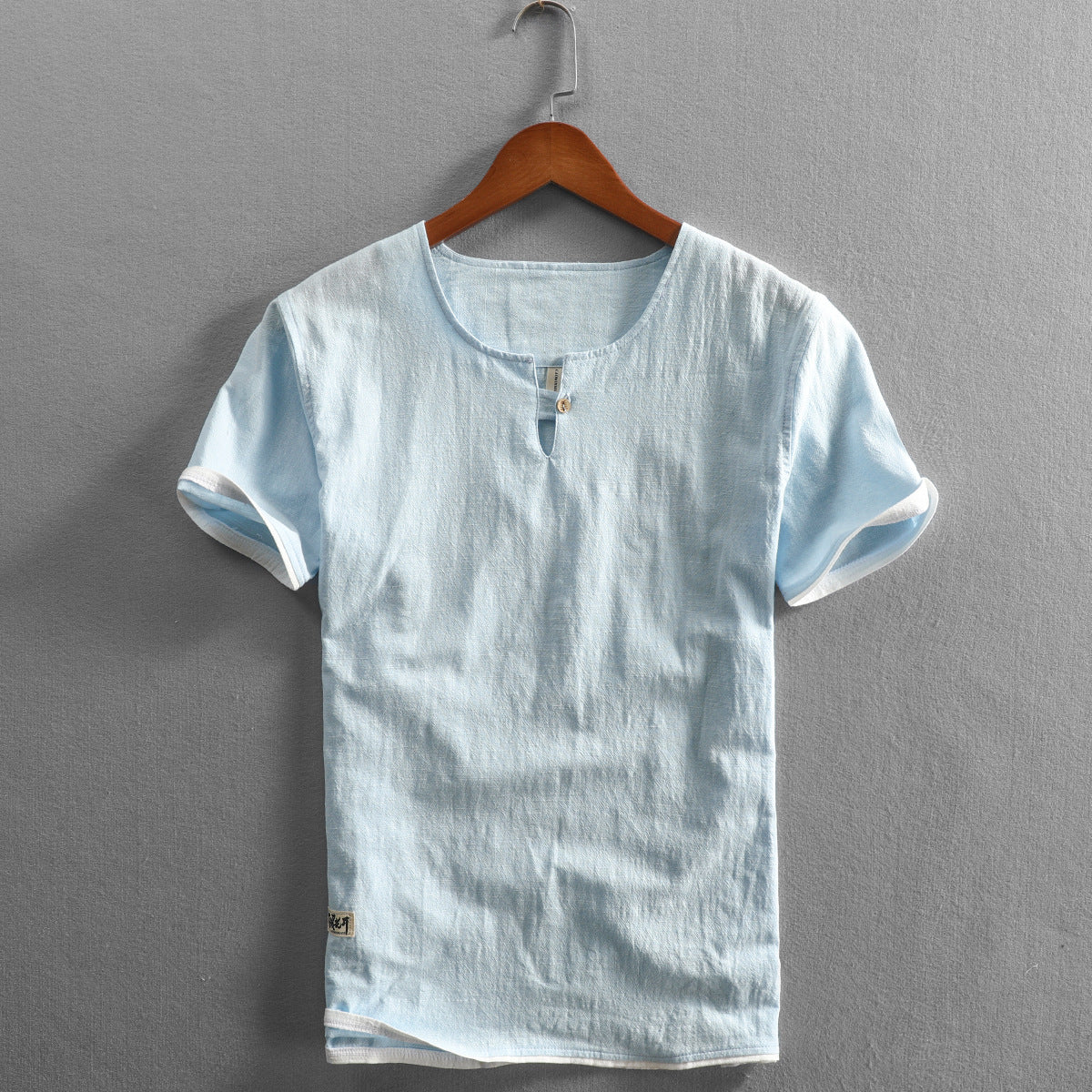 Men's Fashion Casual Linen T-shirt