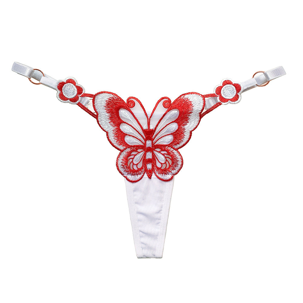 Women's Fashion Butterfly Element Low Waist Shorts
