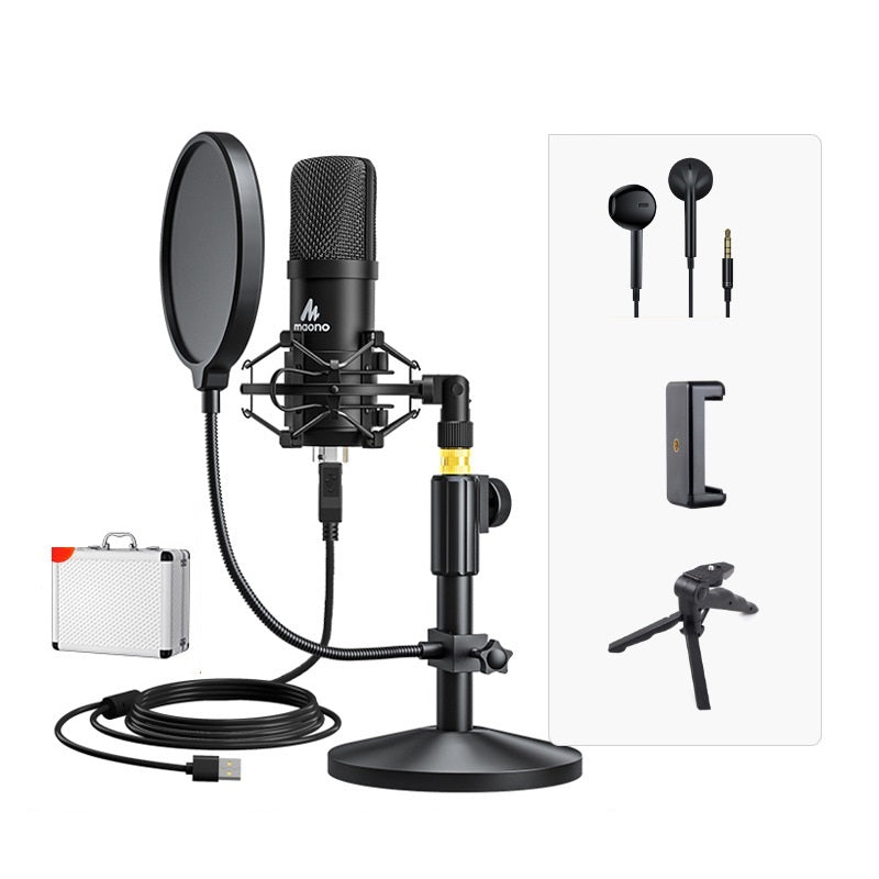 Host Microphone Dedicated For Desktop Notebook Recording