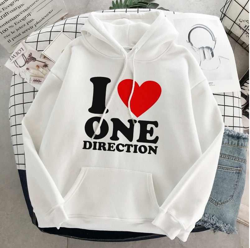 New Harry Styles Graphic One Direction Merch Harajuku Aesthetic Pullover Hoodie Sweatshirt Clothes Fall 1d Streetwear Women