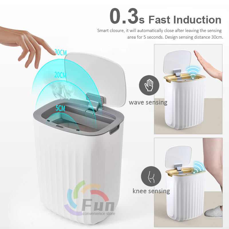 Smart Trash Can with Automictic Lid Opener