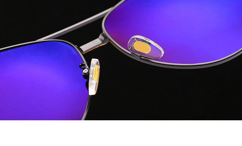 New Men's Polarized Sunglasses 8857 Personality Glasses Fashion Mirror Retro Sunglasses Trend Driver