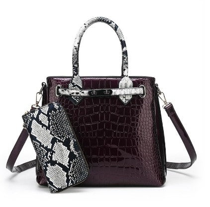 New High Quality Geometric Pattern Handbag for Women