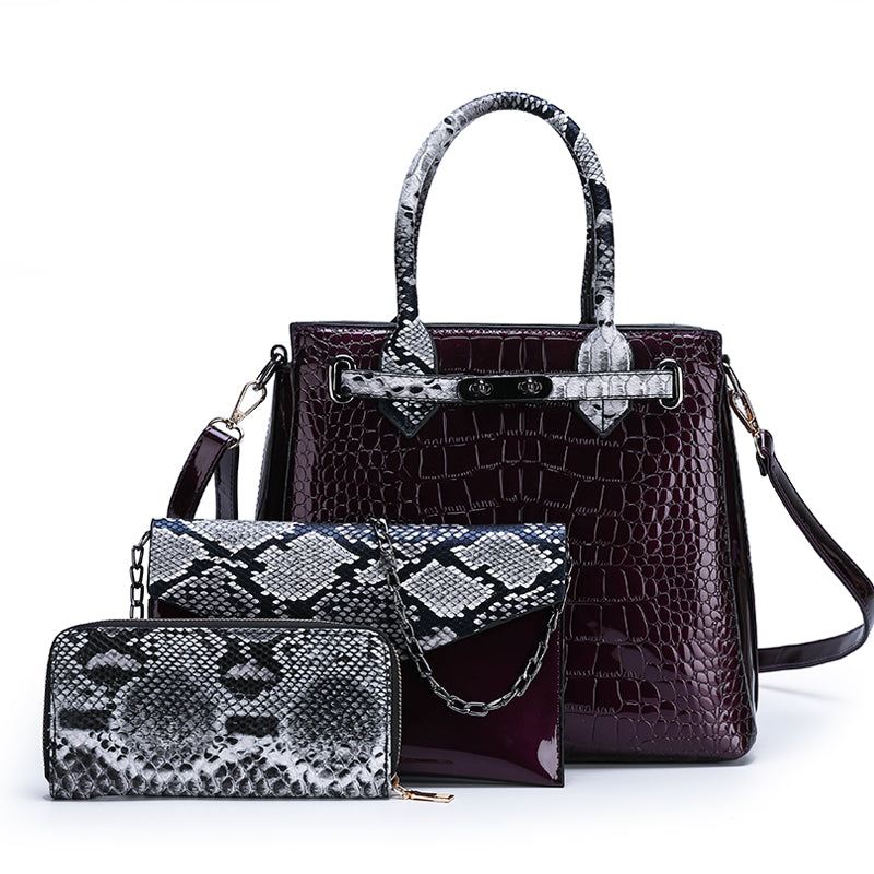 New High Quality Geometric Pattern Handbag for Women