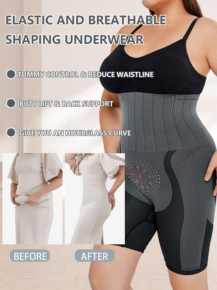 Quantum Energy High Waist Shaping and Thigh Slimming Shorts