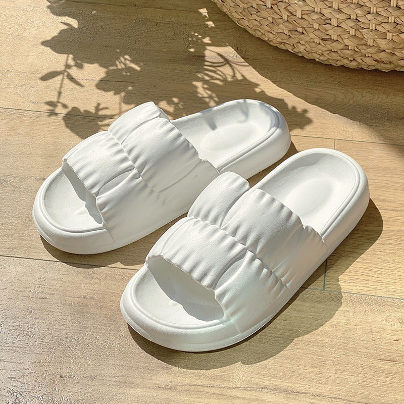 Women Home Shoes Bathroom Slippers Soft Sole Slides