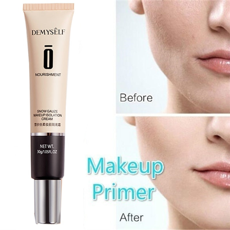 Easy to Wear Smooth Skin Face Makeup Primer Facial Whitening Skin Oil-control Hydrating Cream Matte Foundation Makeup Primer