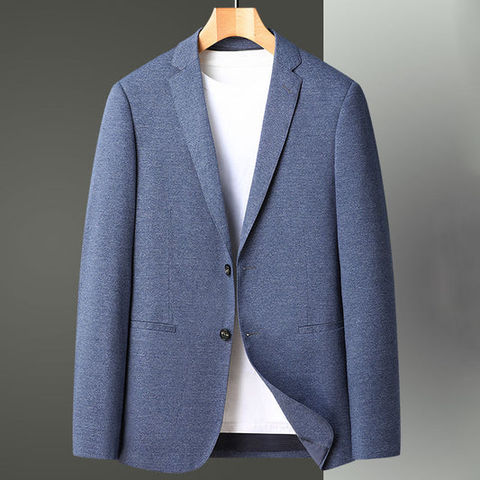 Men's Single Suit Solid Color Jacket