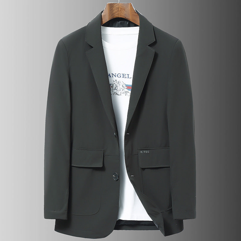 Business Youth Solid Color Suit Jacket