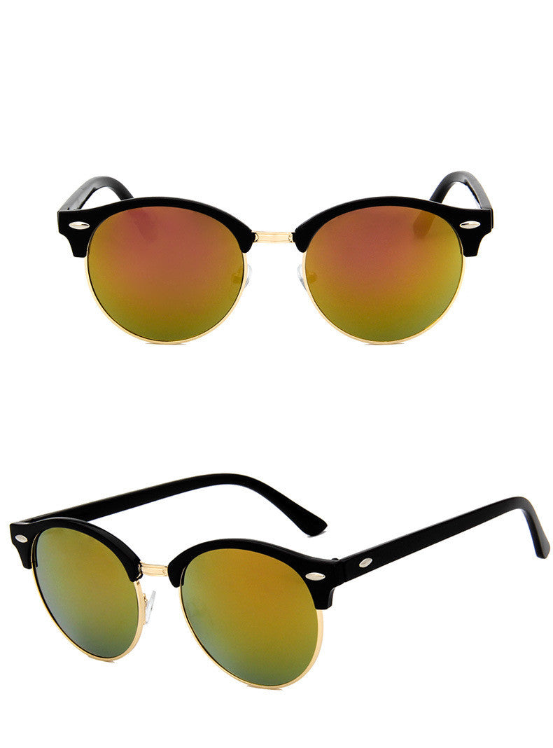 Óculos de sol Mi Nail Óculos de sol masculinos retrô
