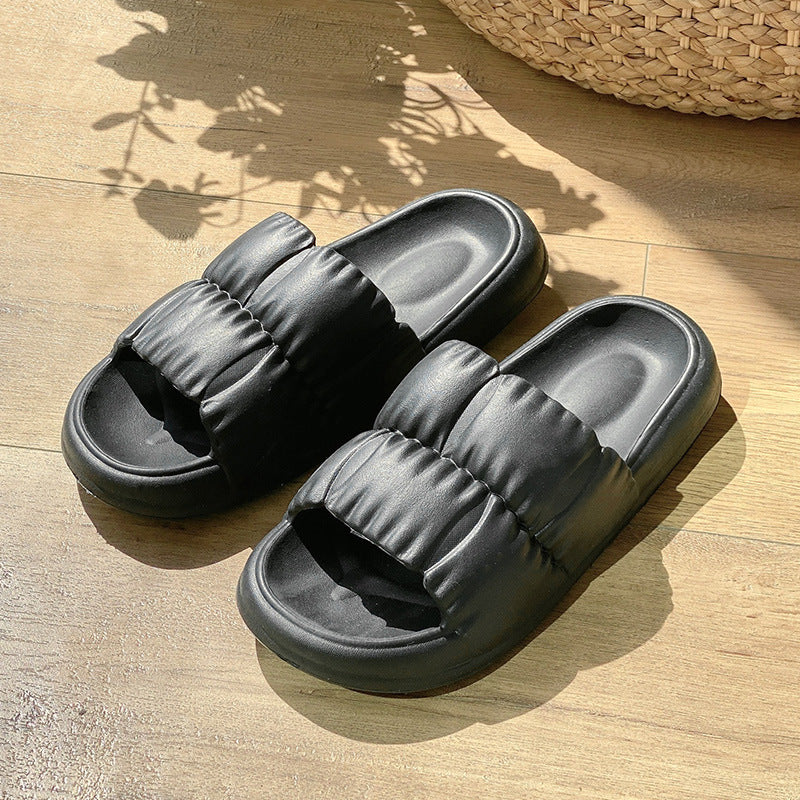 Women Home Shoes Bathroom Slippers Soft Sole Slides