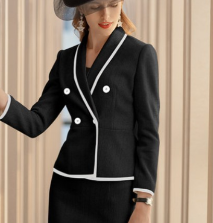 Women's White Formal Dress Suit