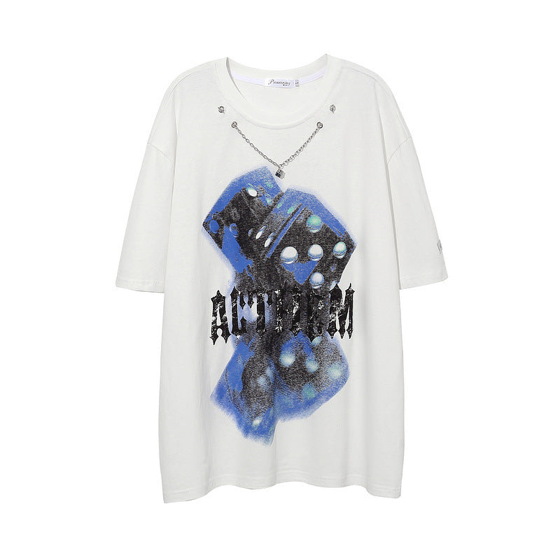 American Trend Street Simple Loose Couple Shirts