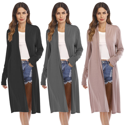 Cardigan Long Sleeve Loose Oversized Jacket Women's Top