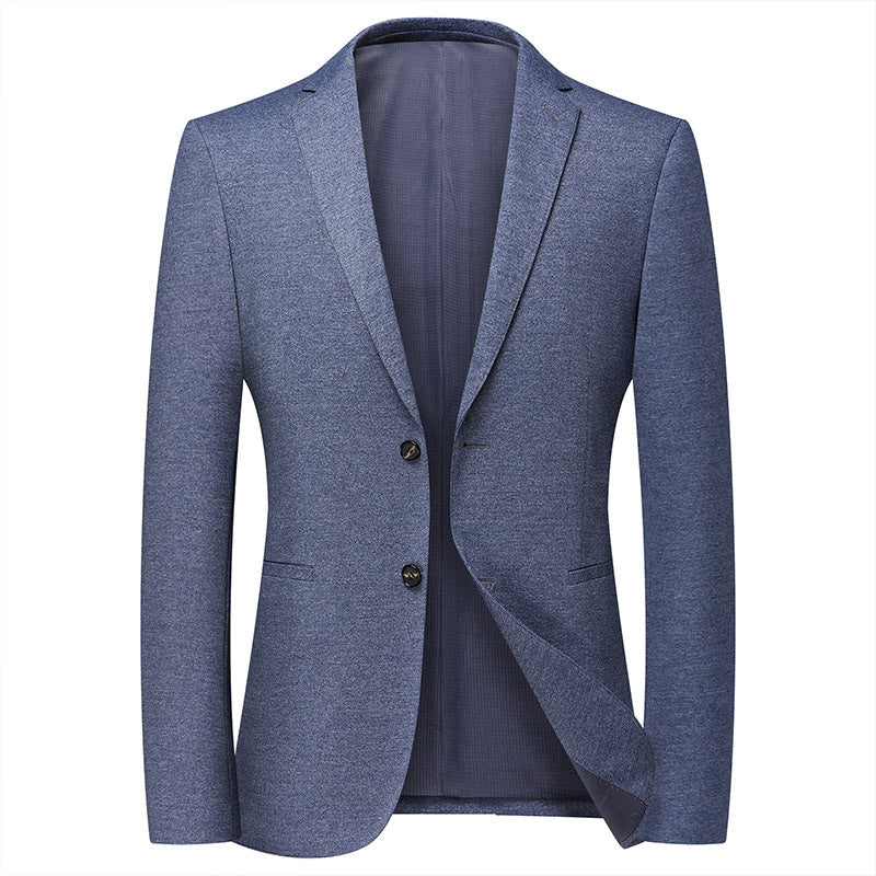 Men's Single Suit Solid Color Jacket