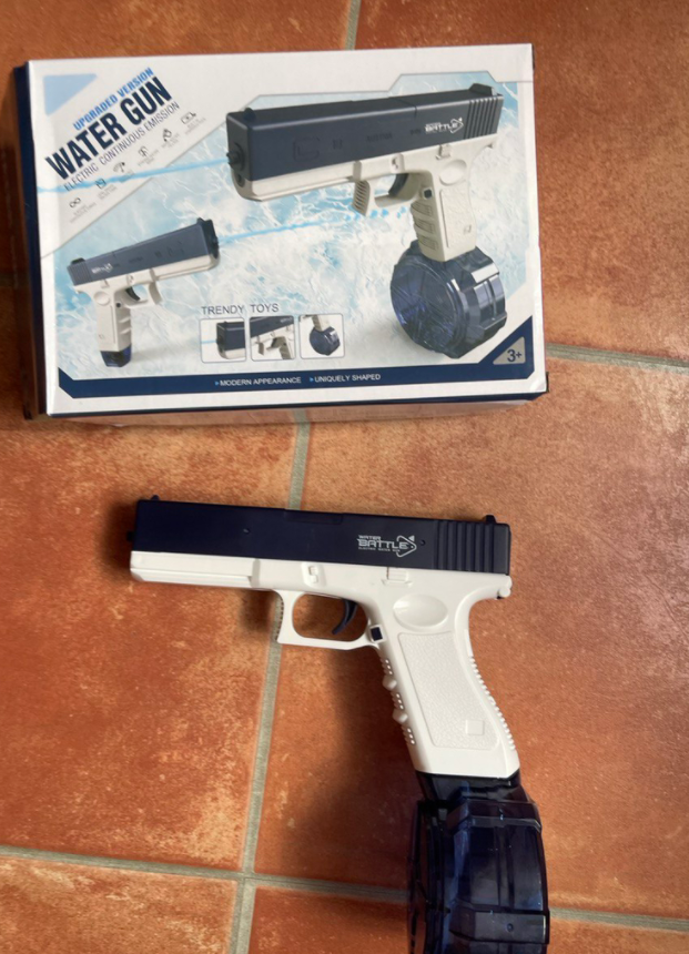 2023 Glock Electric Water Toy Gun Spray Blaster Pistol Airsoft Summer Toys Swimming Poor Game Weapon Pistola For Kids