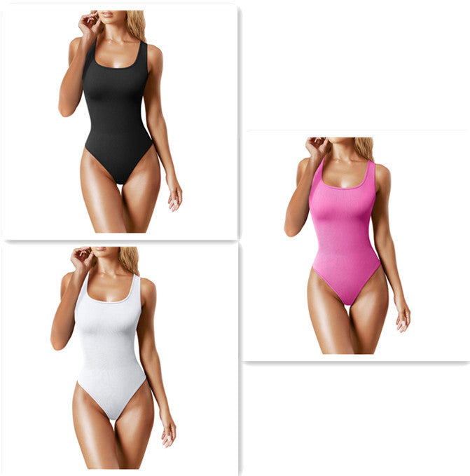 Women's Yoga Neck Sports Bodysuit