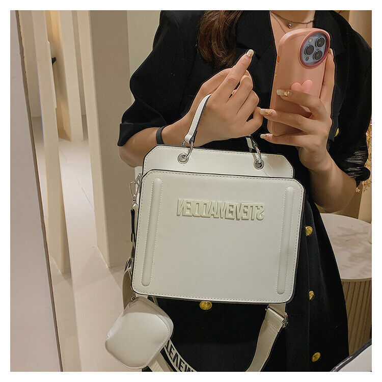 STEVEMADDEN Fashion Square Bag Women's High-Quality Shoulder Messenger Handbag