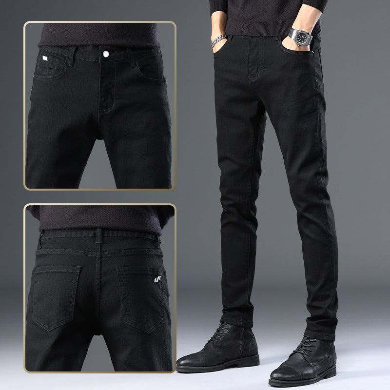 Men's Loose Leggings Elastic Casual Plush Men