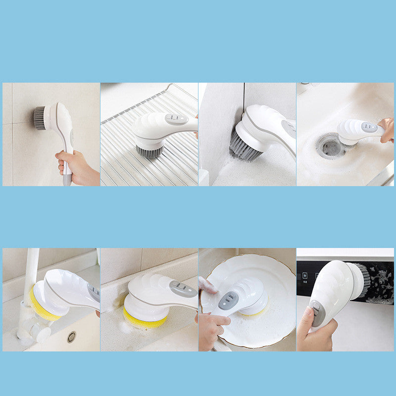 New Multifunctional Electric Dishwashing Brush For Wireless Cleaning