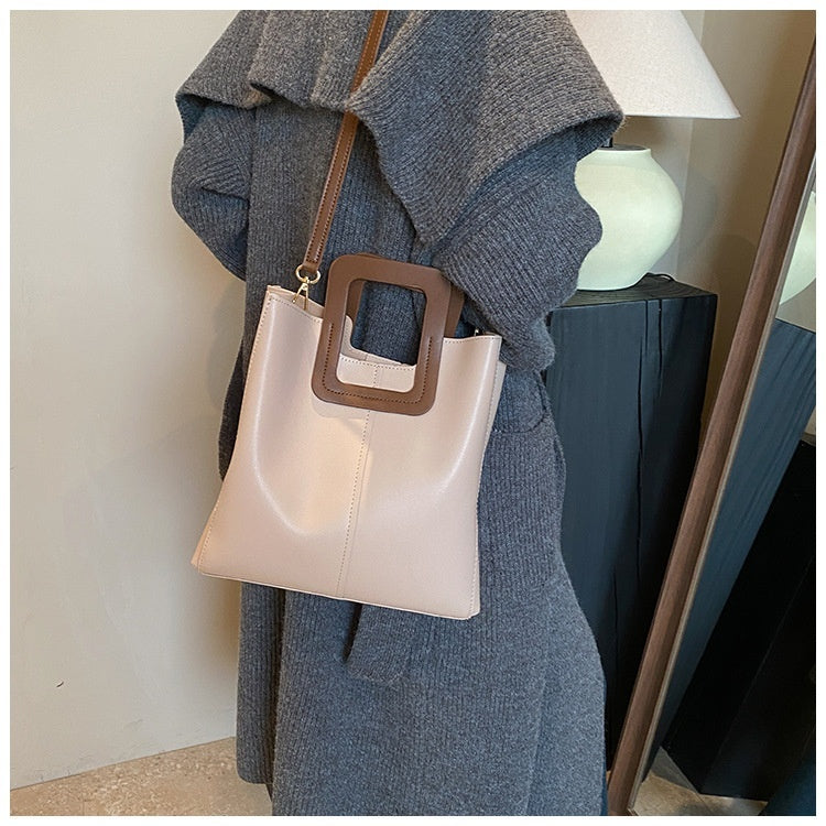 Fashion Minority Design High-grade Bucket Bag For Women New Trendy Commuter