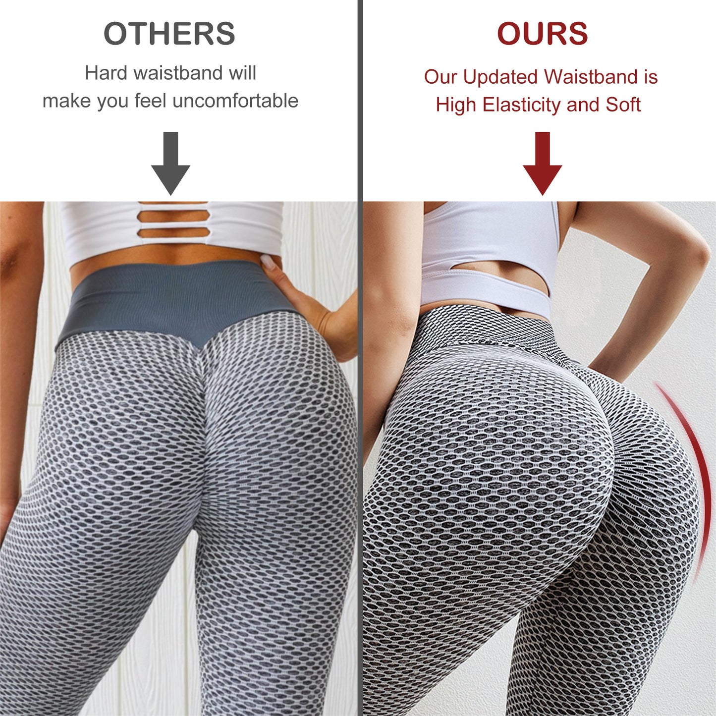 Women Butt Lifting Workout High Waist Yoga Pants