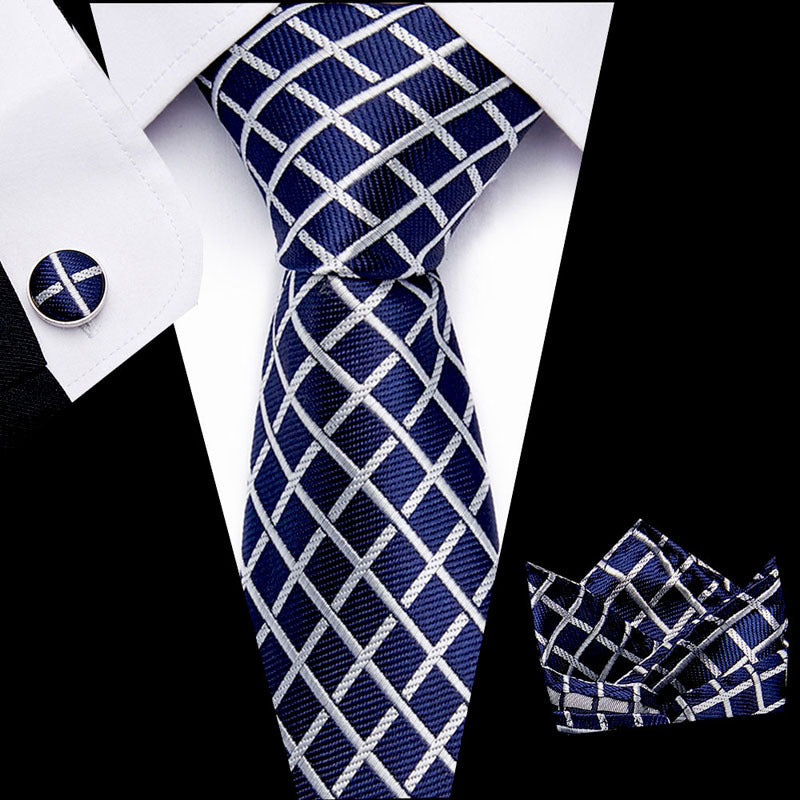 Men's Formal Business Tie and Pocket Square