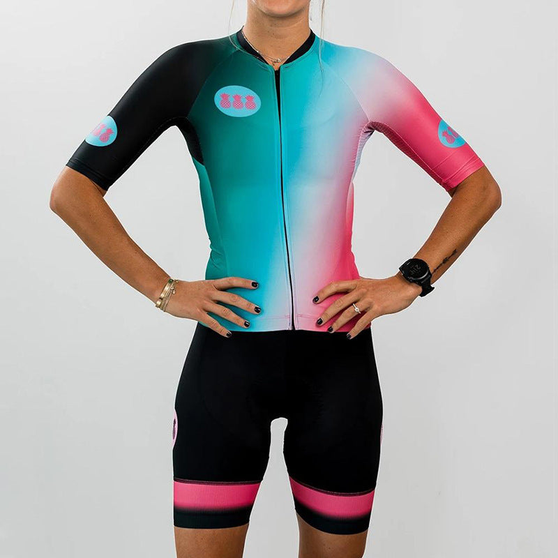 Summer Women's Short-sleeved Cycling Suits