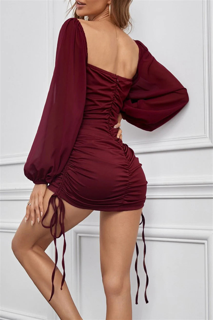 New Sheath Long Sleeve Dress