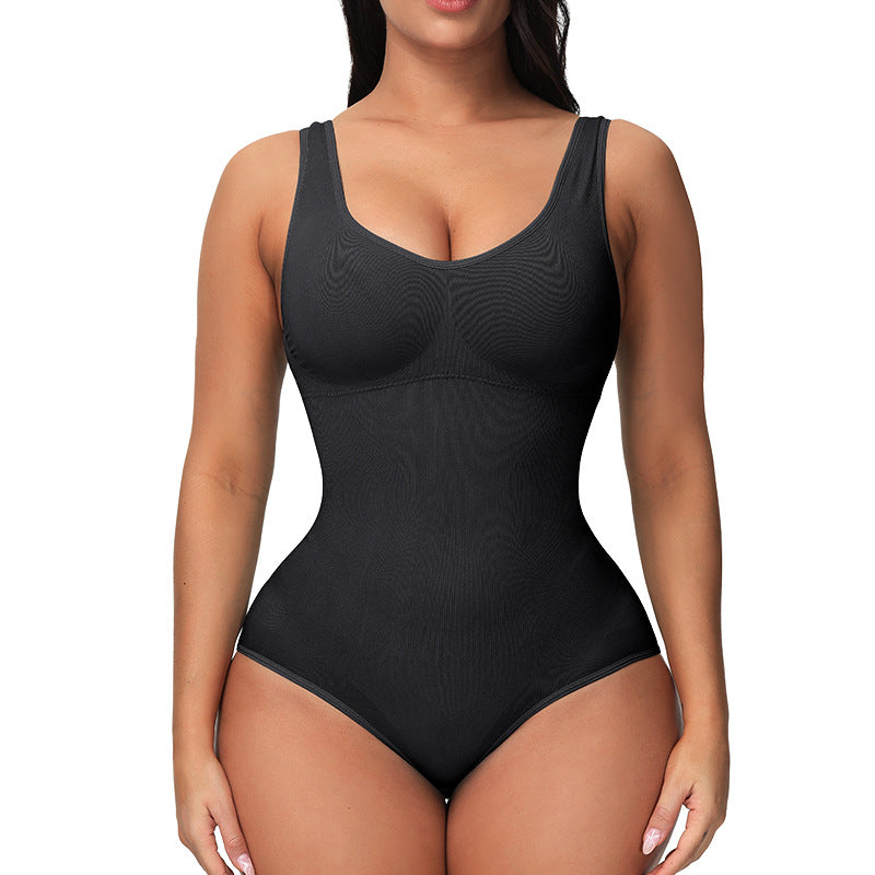 Women's Seamless Corset One-piece Bodysuit