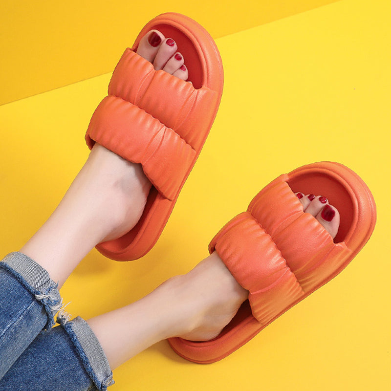 Women Home Shoes Bathroom Slippers Soft Sole Slides