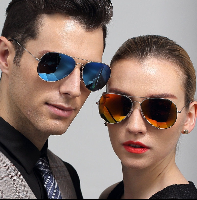 Men's And Women's Fashion Colorful Frog Mirror Polarized Sunglasses