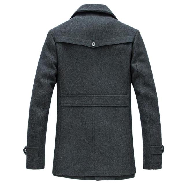 Autumn And Winter Business Men's Jacket With Suit Collar