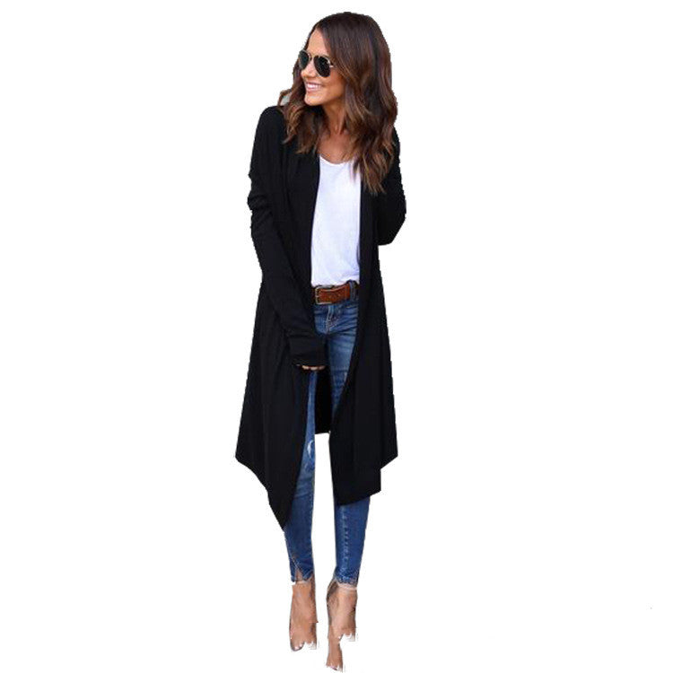 Cardigan Long Sleeve Loose Oversized Jacket Women's Top