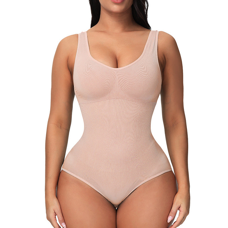 Women's Seamless Corset One-piece Bodysuit