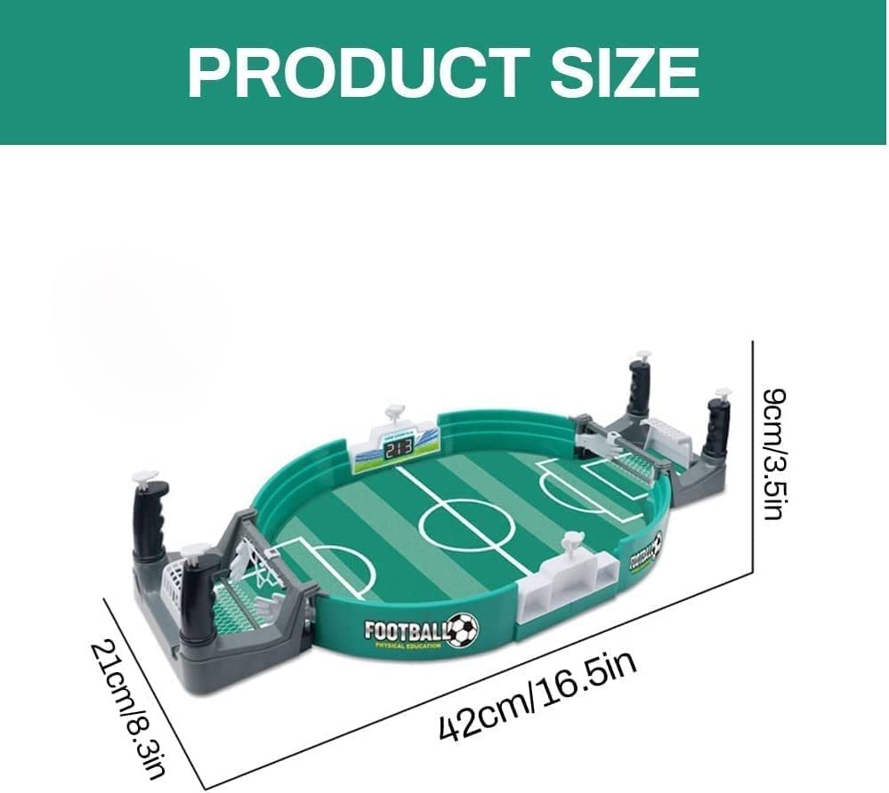 Mini Tabletop Football Game Set for Kids and Adults.