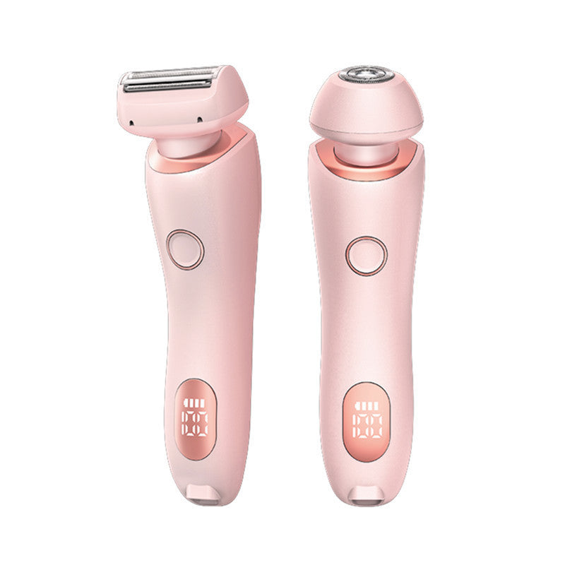 2 In 1 Hair Women's Electric Hair Removal Razor, Trimmer