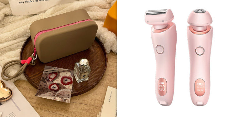 2 In 1 Hair Women's Electric Hair Removal Razor, Trimmer