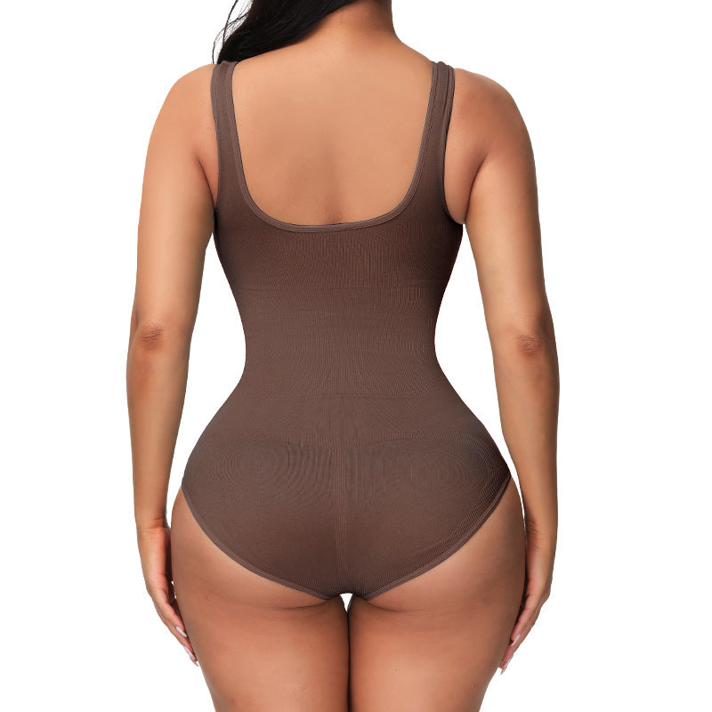 Women's Seamless Corset One-piece Bodysuit