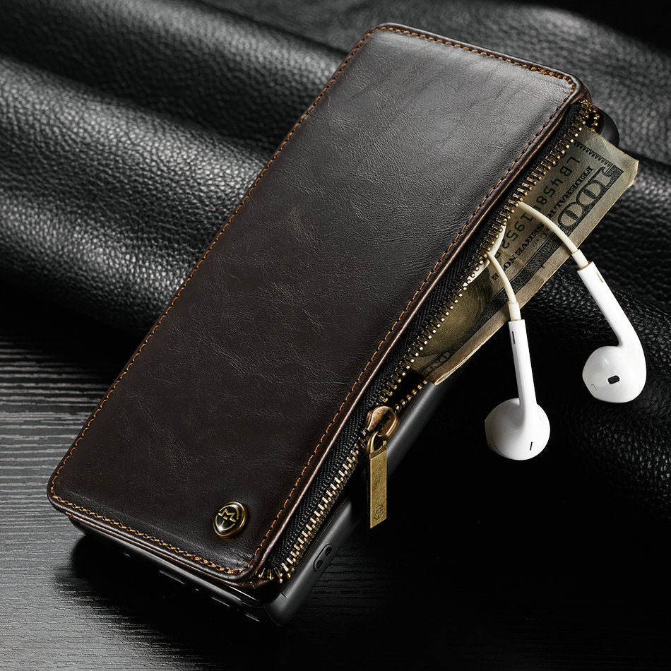 Leather case flip phone case