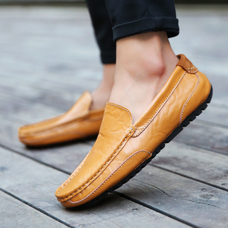 Men Loafers Slip On Formal Comfortable Soft Shoes