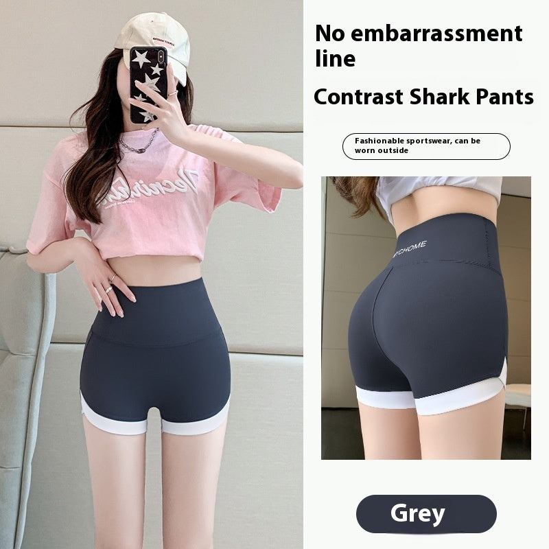 Three-point Shark Pants Women's Hip Lifting Sports Shorts