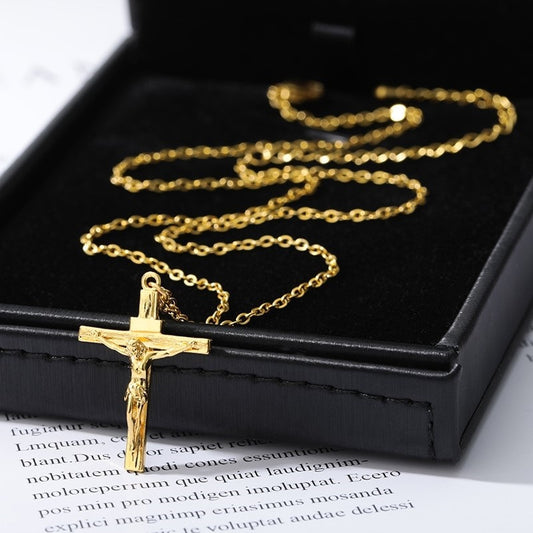 JEWELRY CROSS GIFTS NECKLACE FOR MEN