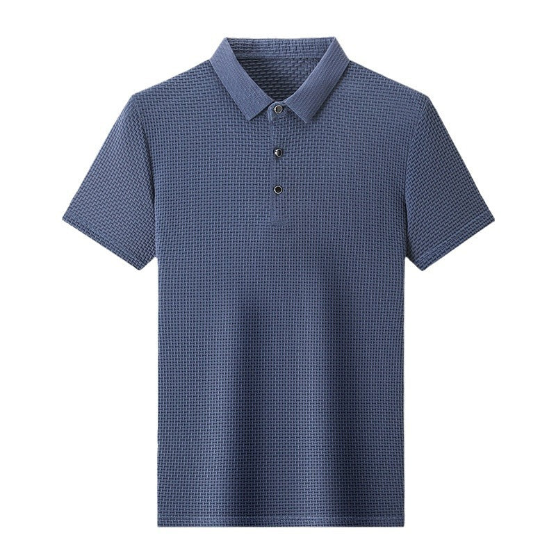 Summer New Casual Men's Short-sleeved Polo Shirt